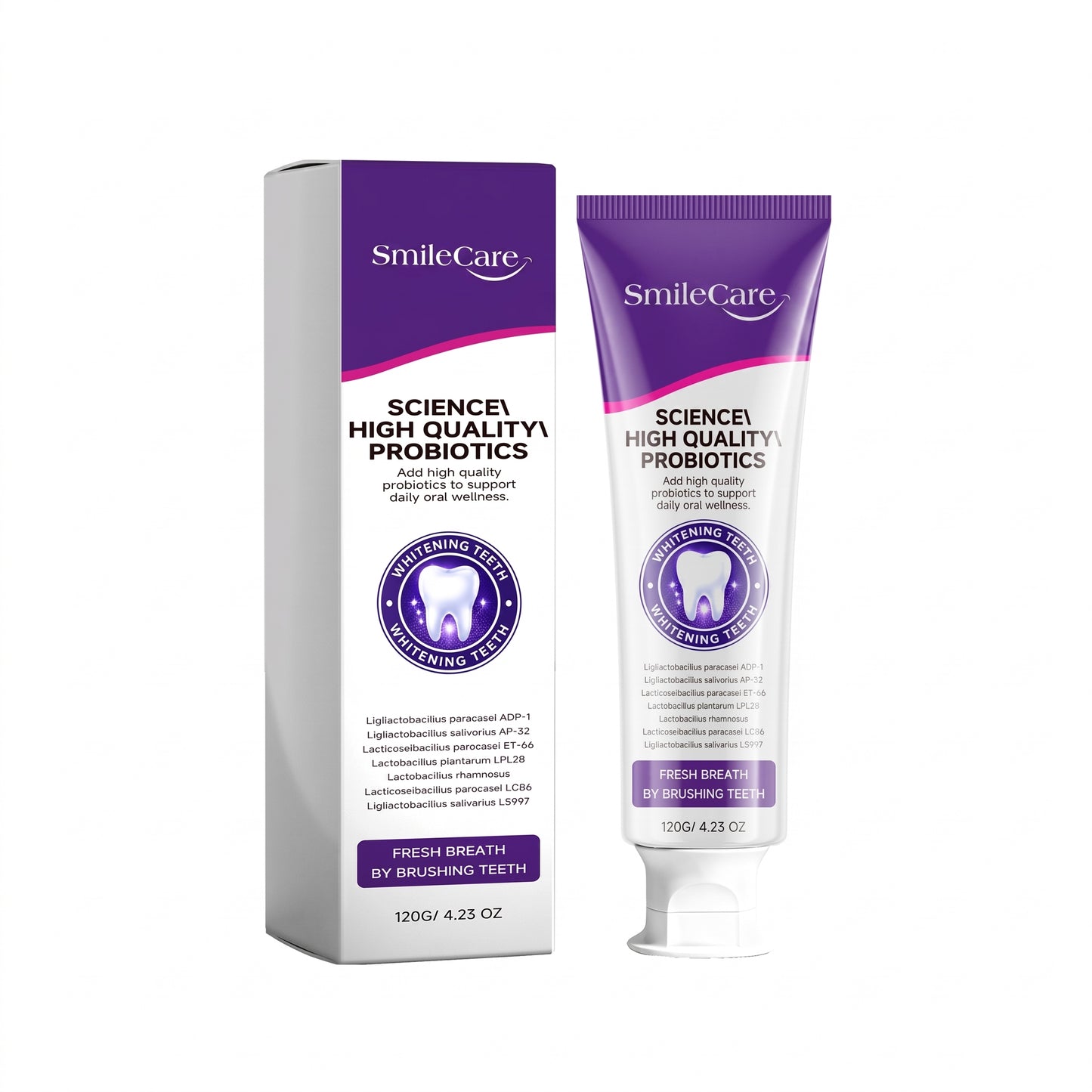Multi-Strain Probiotic Toothpaste