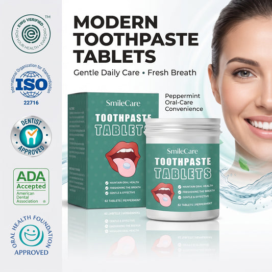 Mint Toothpaste Tablets - Gentle Daily Care