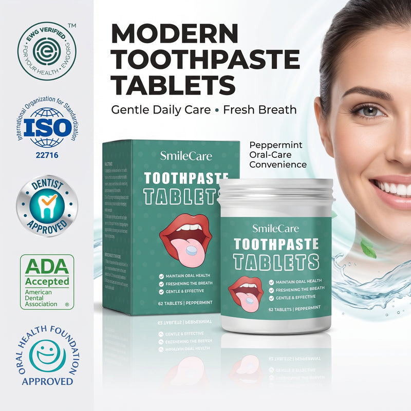 Mint Toothpaste Tablets - Gentle Daily Care