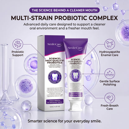 Multi-Strain Probiotic Toothpaste