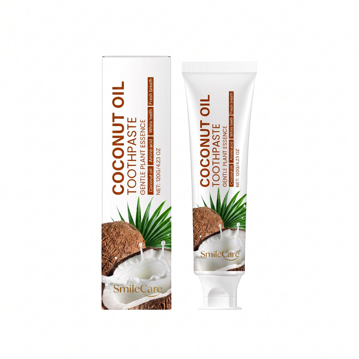 Coconut Oil Whitening Toothpaste