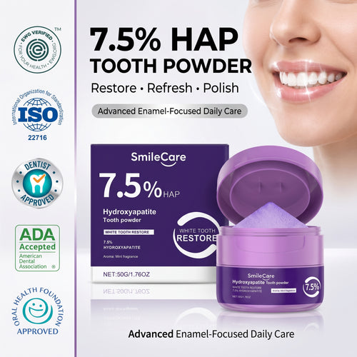 7.5% Hydroxyapatite Tooth Powder