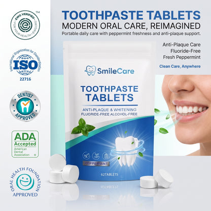Peppermint Toothpaste Tablets