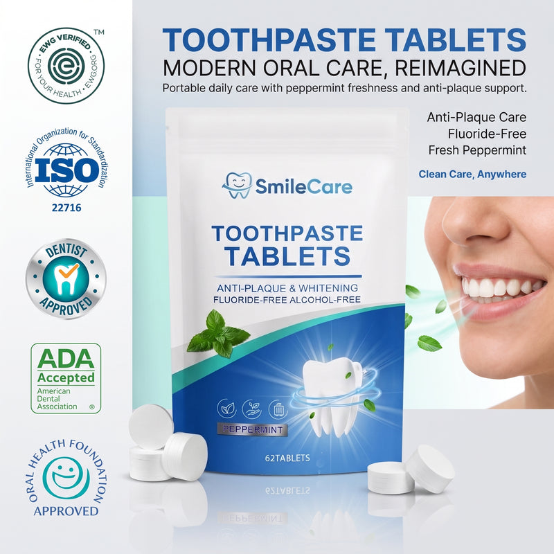 Peppermint Toothpaste Tablets